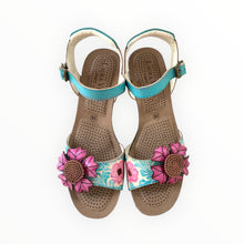 Carica l'immagine nel visualizzatore di Gallery, Sandalo zeppa LV