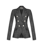 Carica l'immagine nel visualizzatore di Gallery, Tailleur balm denim- RITA CAPPELLI -DOMINIQUE-