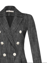 Carica l'immagine nel visualizzatore di Gallery, Tailleur balm denim- RITA CAPPELLI -DOMINIQUE-