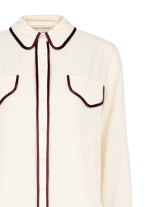 Camicia profili contrasto 