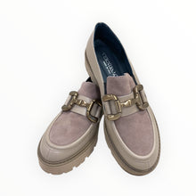 Carica l&#39;immagine nel visualizzatore di Gallery, Mocassino pelle e camoscio
