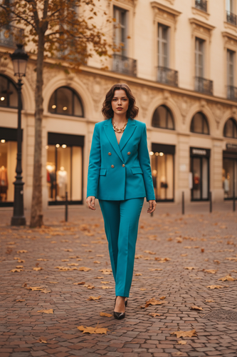 Tailleur doppio petto curvy 