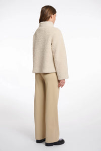 Giacca corta teddy