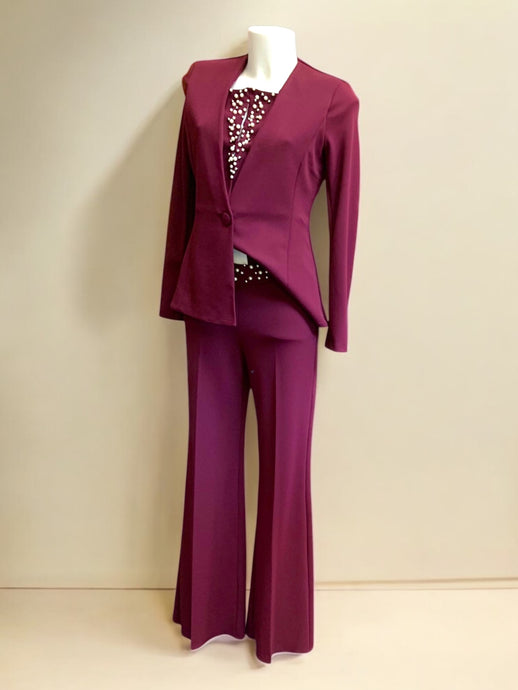 Tailleur perle 