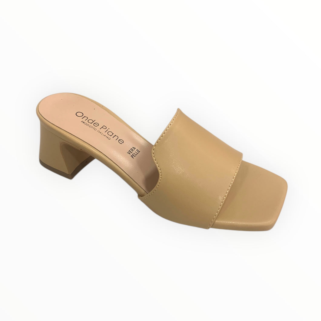Sandalo Fascia pelle