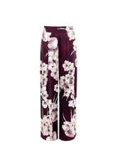 Carica l&#39;immagine nel visualizzatore di Gallery, Pantalone raso floreale 

