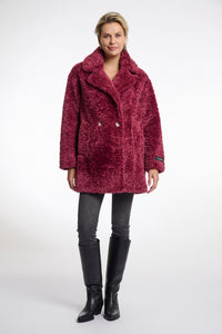 Cappotto teddy midi