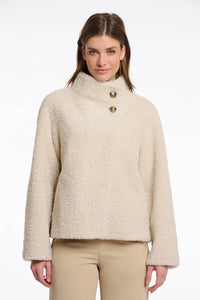 Giacca corta teddy