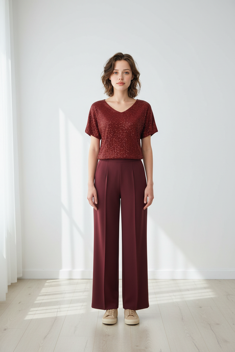 Pantaloni piega curvy